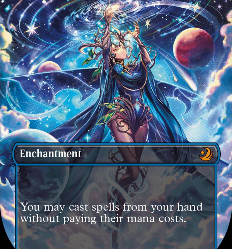 Omniscience (Anime Borderless) [Wilds of Eldraine: Enchanting Tales]