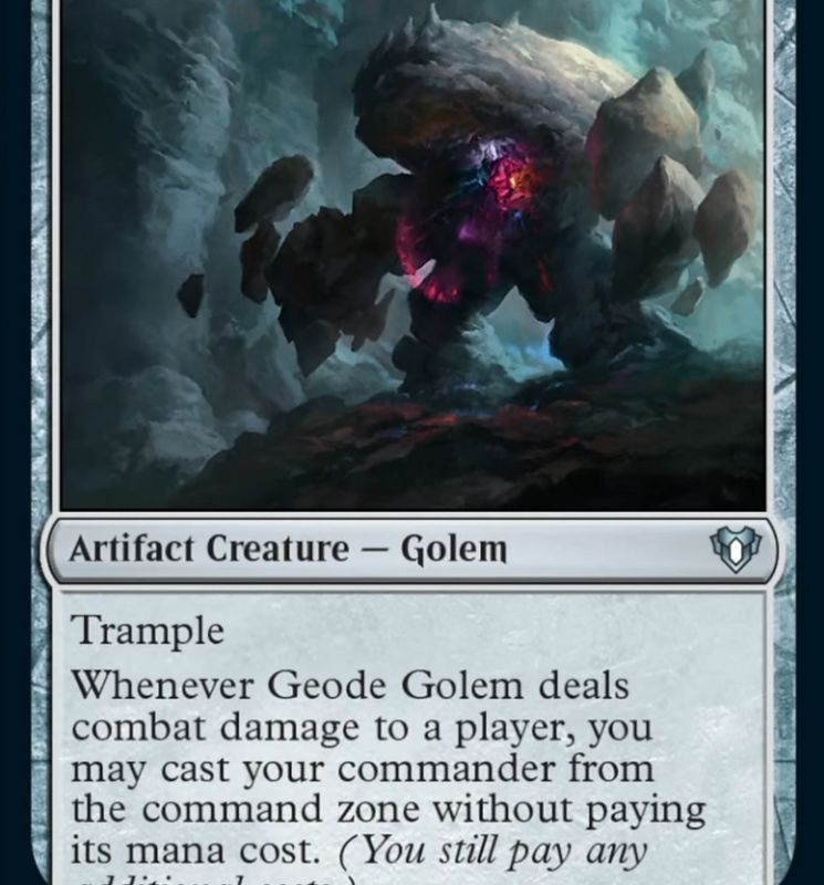 Geode Golem [Commander Masters]