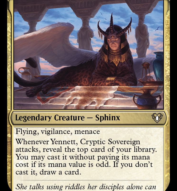 Yennett, Cryptic Sovereign [Commander Masters]