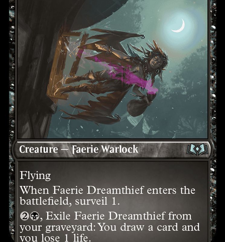 Faerie Dreamthief (Promo Pack) [Wilds of Eldraine Promos]