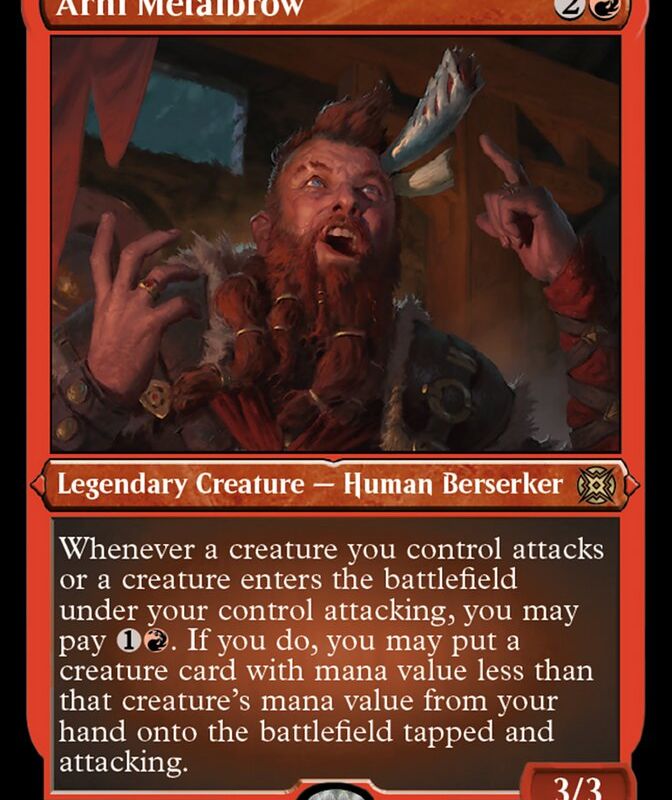 Arni Metalbrow (Foil Etched) [March of the Machine: The Aftermath]