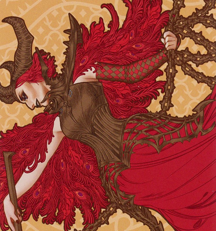 Judith, the Scourge Diva Art Card [March of the Machine Art Series]