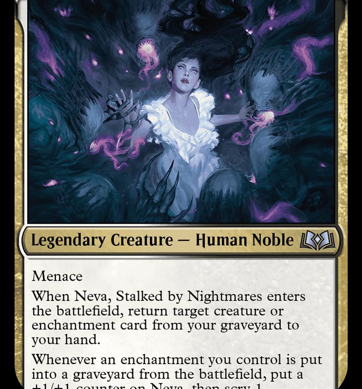 Neva, Stalked by Nightmares [Wilds of Eldraine]