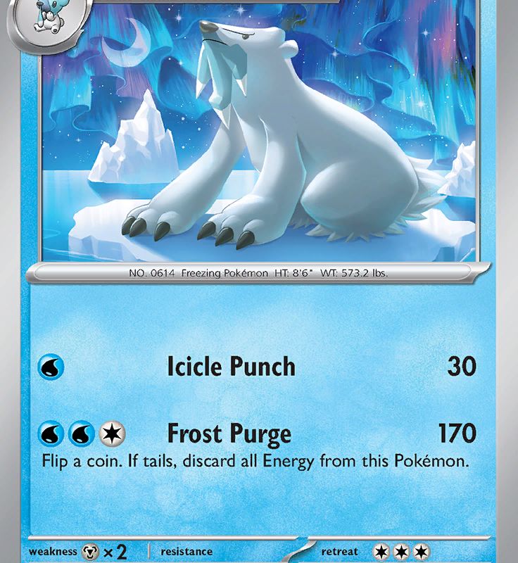 Beartic (054/197) [Scarlet & Violet: Obsidian Flames]