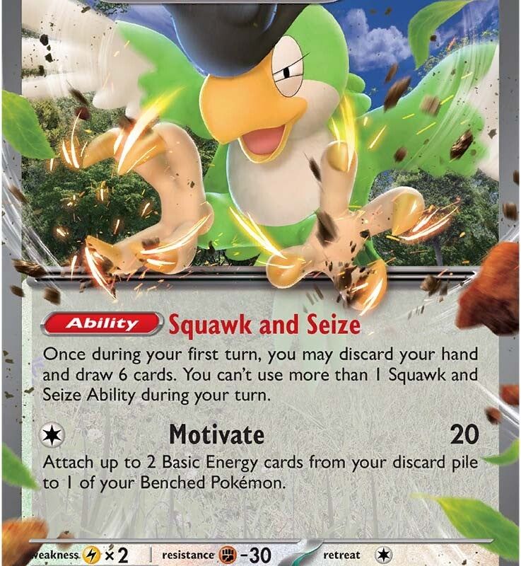 Squawkabilly ex (169/193) [Scarlet & Violet: Paldea Evolved]