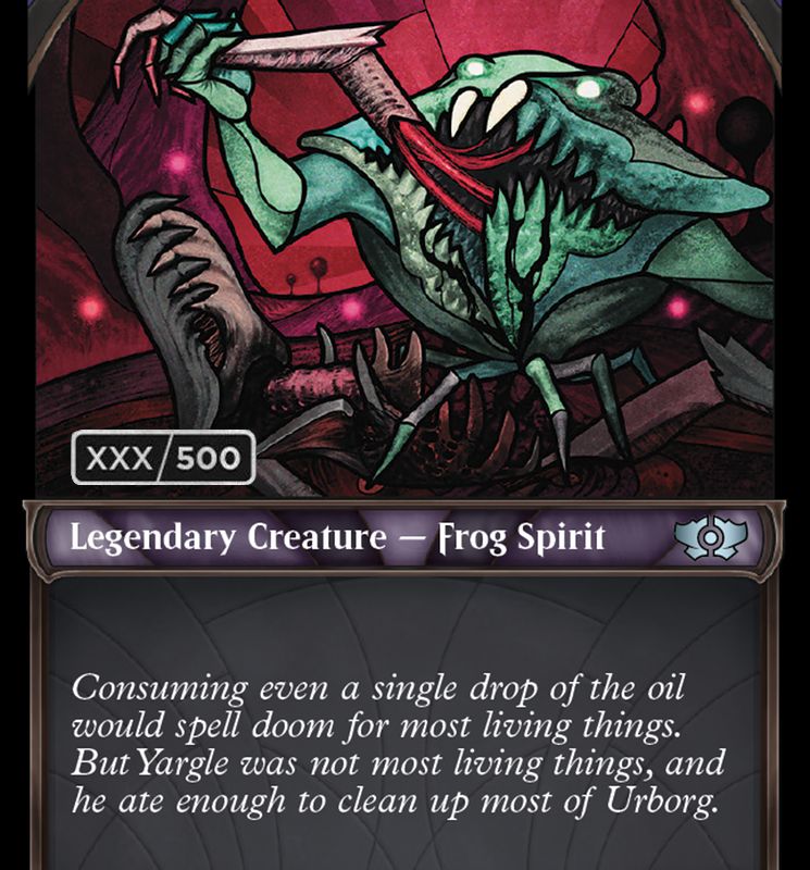Yargle, Glutton of Urborg (Serialized) [Multiverse Legends]