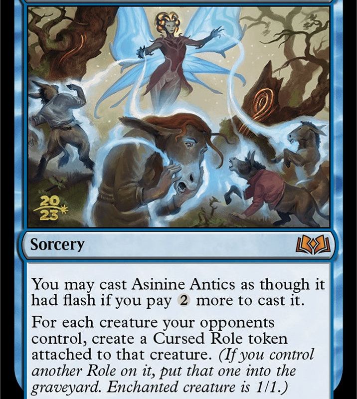 Asinine Antics [Wilds of Eldraine Prerelease Promos]