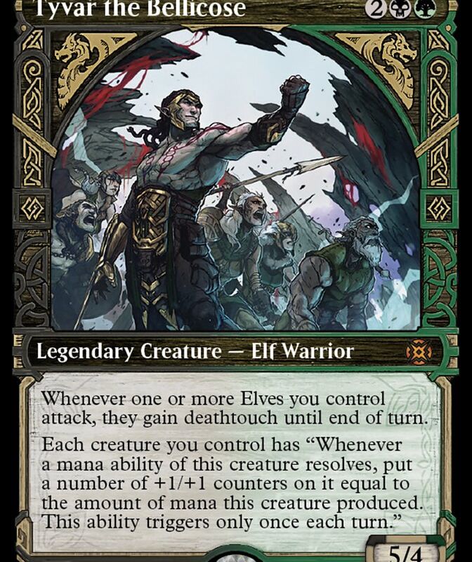 Tyvar the Bellicose (Showcase Halo Foil) [March of the Machine: The Aftermath]