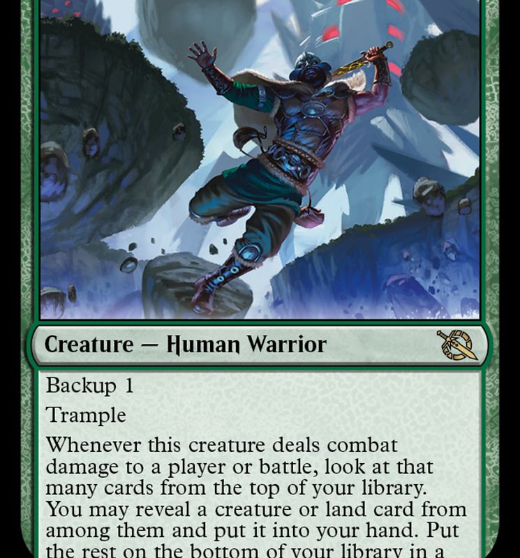 Doomskar Warrior [March of the Machine]