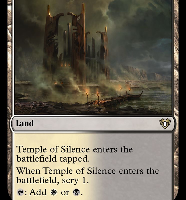 Temple of Silence [Commander Masters]