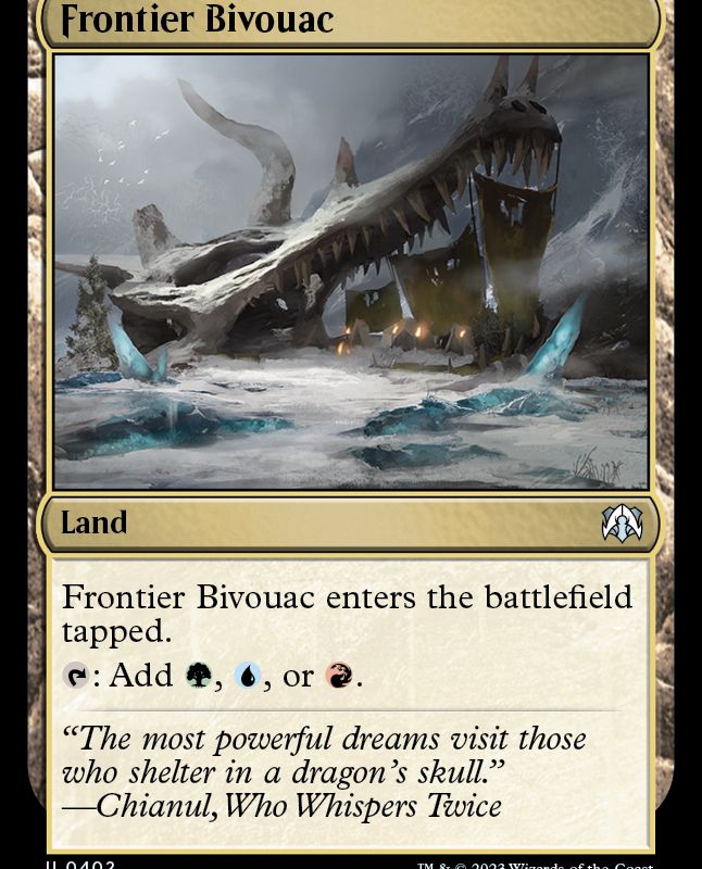 Frontier Bivouac [March of the Machine Commander]