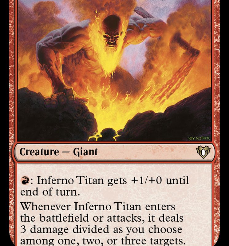 Inferno Titan [Commander Masters]
