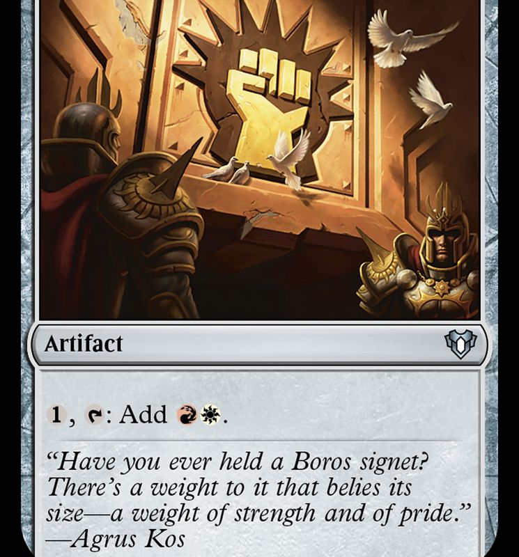 Boros Signet [Commander Masters]