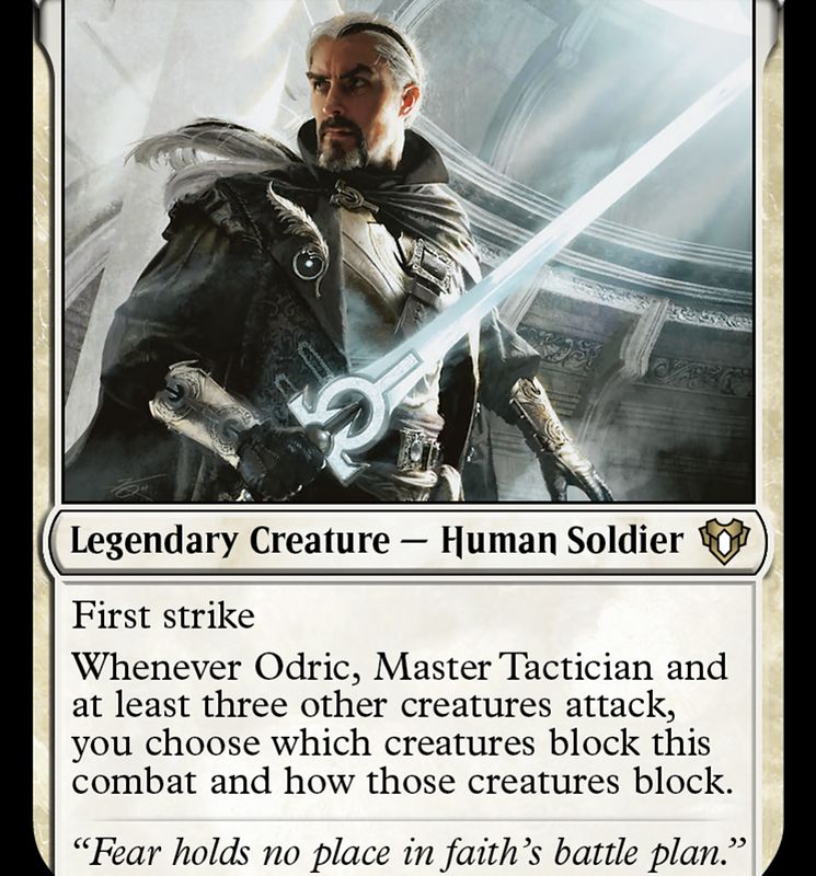 Odric, Master Tactician [Commander Masters]