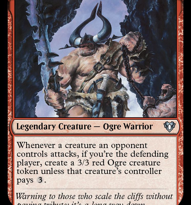 Kazuul, Tyrant of the Cliffs [Commander Masters]
