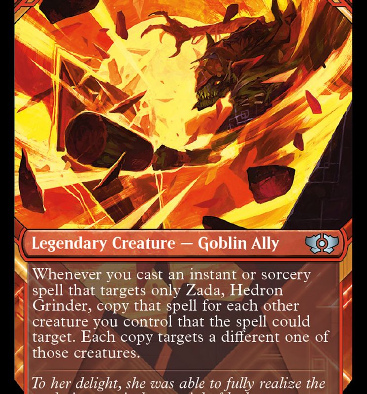 Zada, Hedron Grinder (Halo Foil) [Multiverse Legends]