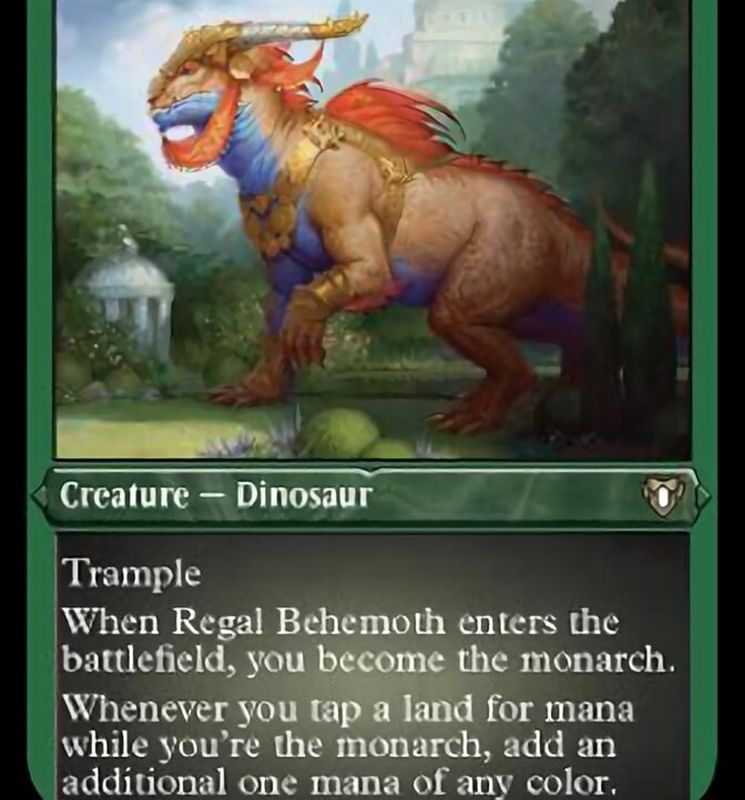 Regal Behemoth (Foil Etched) [Commander Masters]