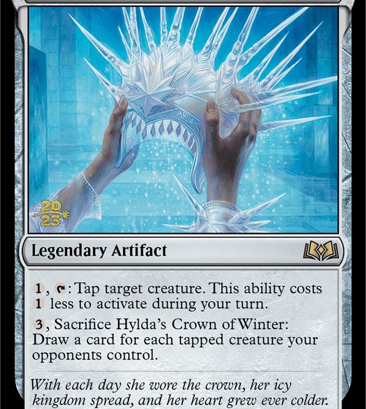 Hylda's Crown of Winter [Wilds of Eldraine Prerelease Promos]