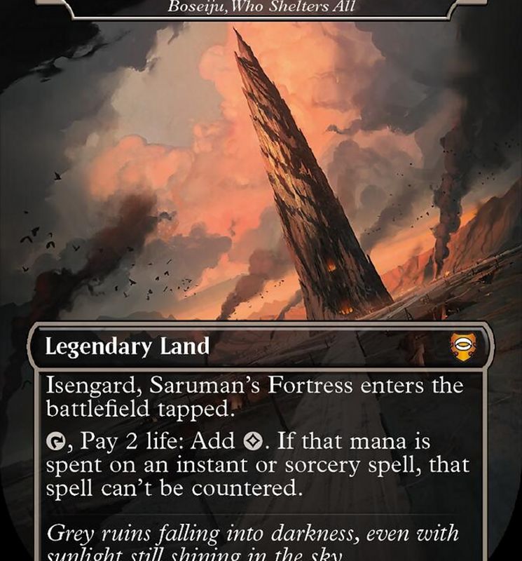 Boseiju, Who Shelters All - Isengard, Saruman's Fortress [The Lord of the Rings: Tales of Middle-Earth Commander]