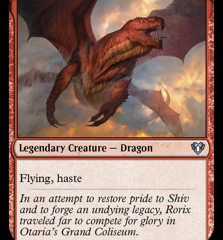Rorix Bladewing [Commander Masters]