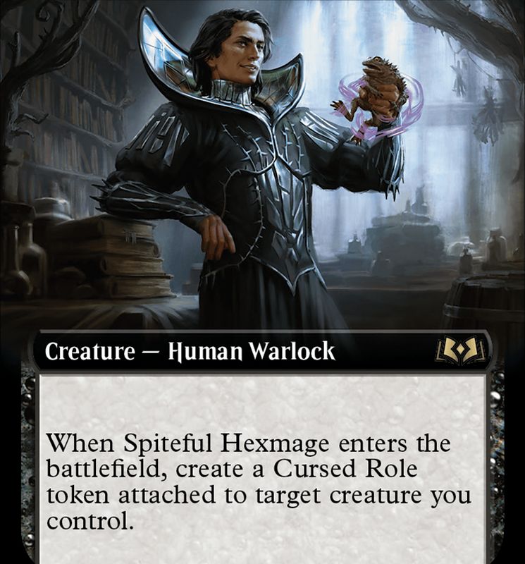 Spiteful Hexmage (Extended Art) [Wilds of Eldraine]