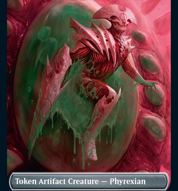 Incubator // Phyrexian (16) Double-Sided Token [March of the Machine Tokens]
