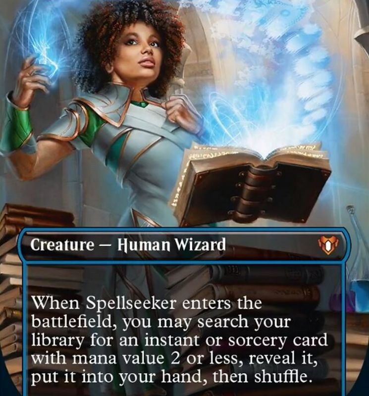Spellseeker (Borderless Alternate Art) [Commander Masters]