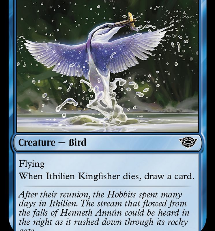 Ithilien Kingfisher [The Lord of the Rings: Tales of Middle-Earth]