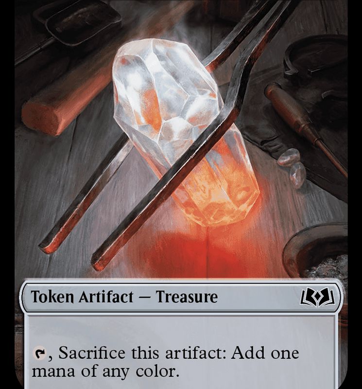 Treasure Token [Wilds of Eldraine Tokens]