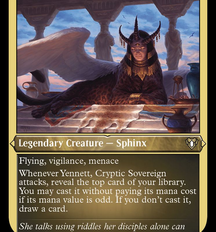 Yennett, Cryptic Sovereign (Foil Etched) [Commander Masters]