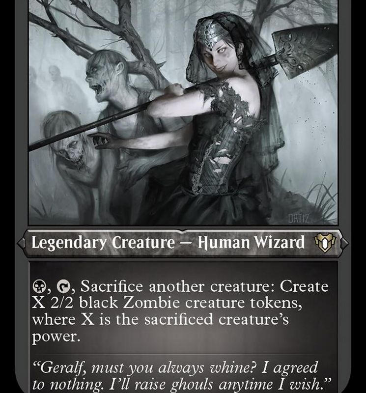 Ghoulcaller Gisa (Foil Etched) [Commander Masters]