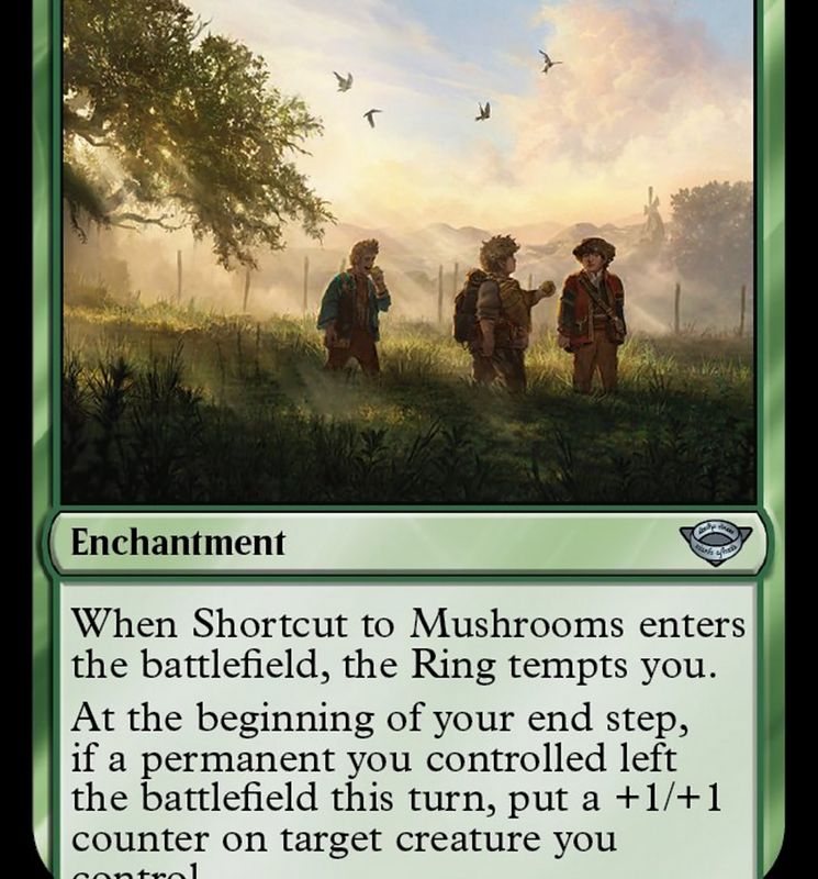 Shortcut to Mushrooms [The Lord of the Rings: Tales of Middle-Earth]