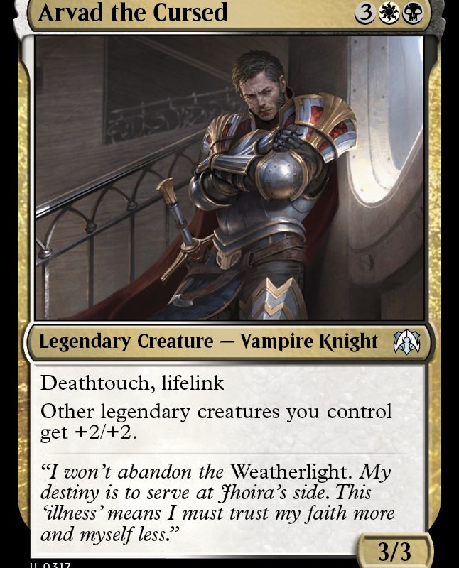 Arvad the Cursed [March of the Machine Commander]