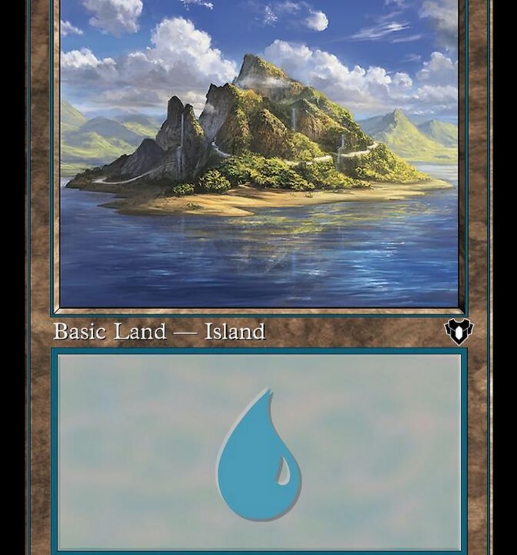 Island (440) (Retro) [Commander Masters]