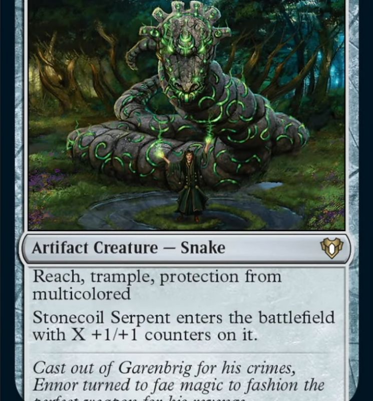 Stonecoil Serpent [Commander Masters]