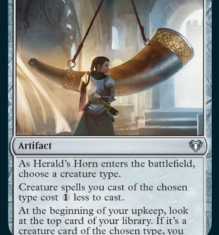 Herald's Horn [Commander Masters]