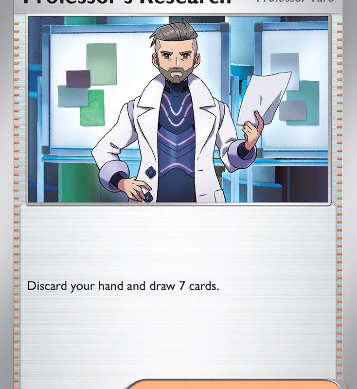 Professor's Research (190/198) (Theme Deck Exclusive) [Scarlet & Violet: Base Set]