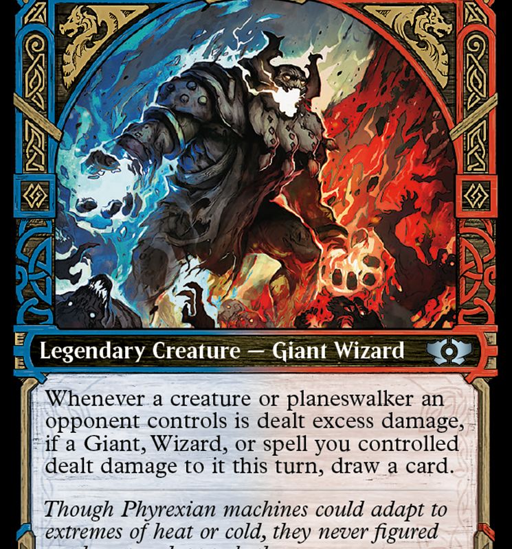 Aegar, the Freezing Flame (Halo Foil) [Multiverse Legends]