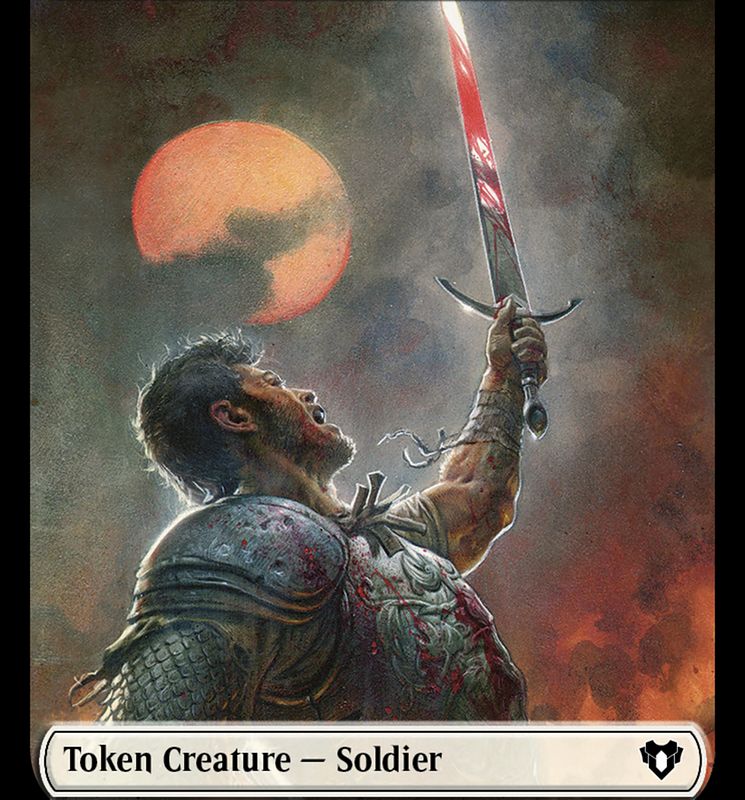 Soldier // Servo Double-Sided Token [Commander Masters Tokens]