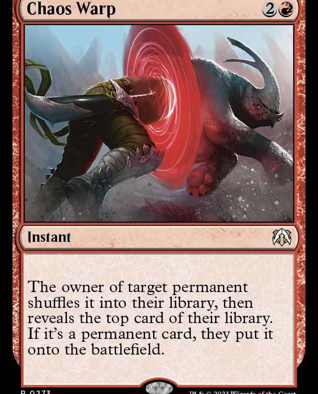 Chaos Warp [March of the Machine Commander]