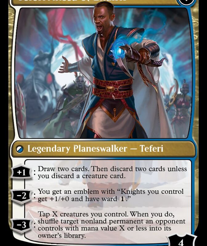 Invasion of New Phyrexia // Teferi Akosa of Zhalfir [March of the Machine]