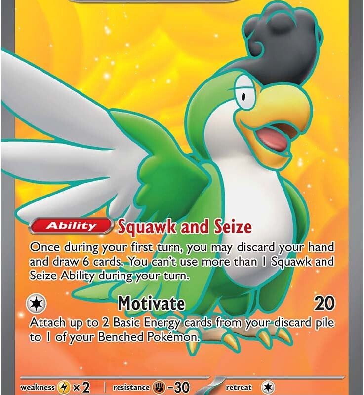 Squawkabilly ex (247/193) [Scarlet & Violet: Paldea Evolved]