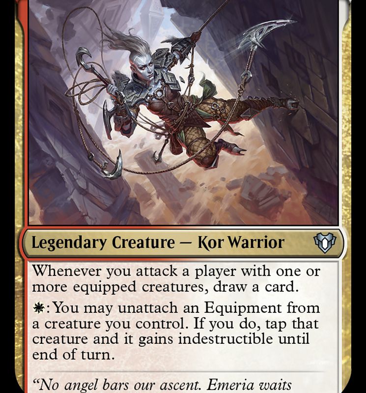 Akiri, Fearless Voyager [Commander Masters]