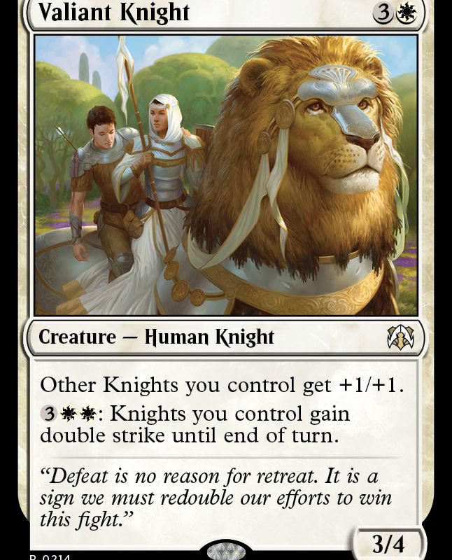 Valiant Knight [March of the Machine Commander]