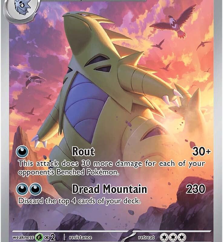 Tyranitar (222/193) [Scarlet & Violet: Paldea Evolved]