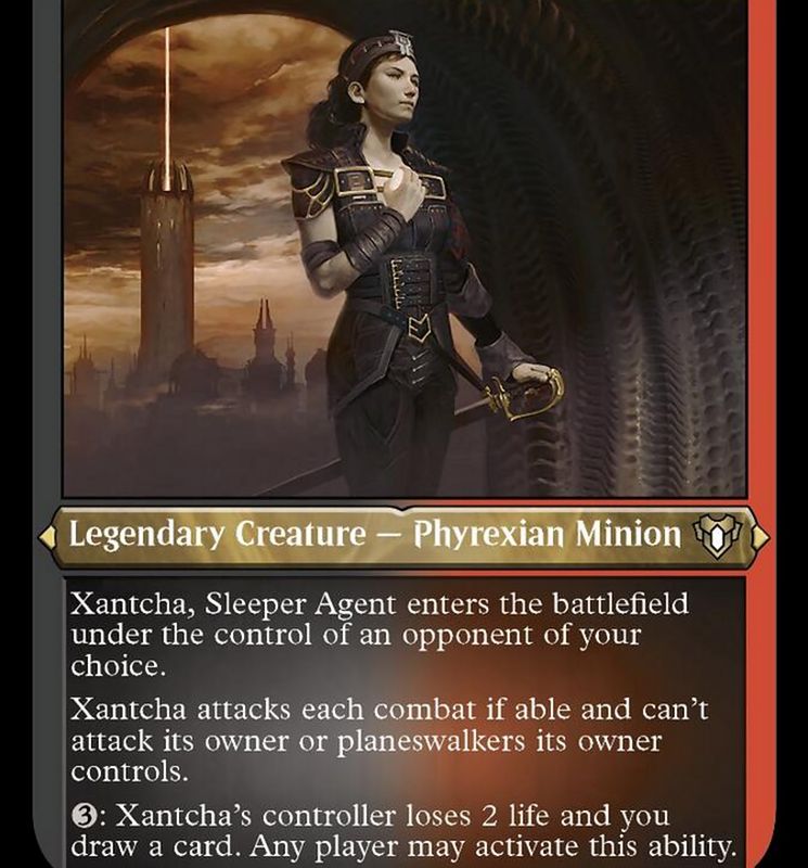 Xantcha, Sleeper Agent (Foil Etched) [Commander Masters]