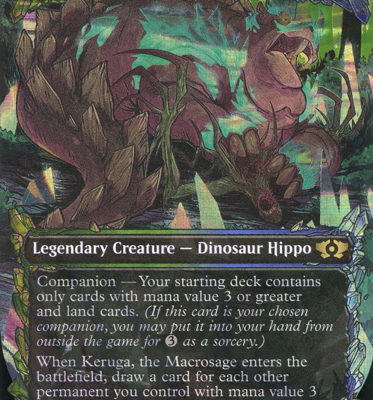 Keruga, the Macrosage (Halo Foil) [Multiverse Legends]