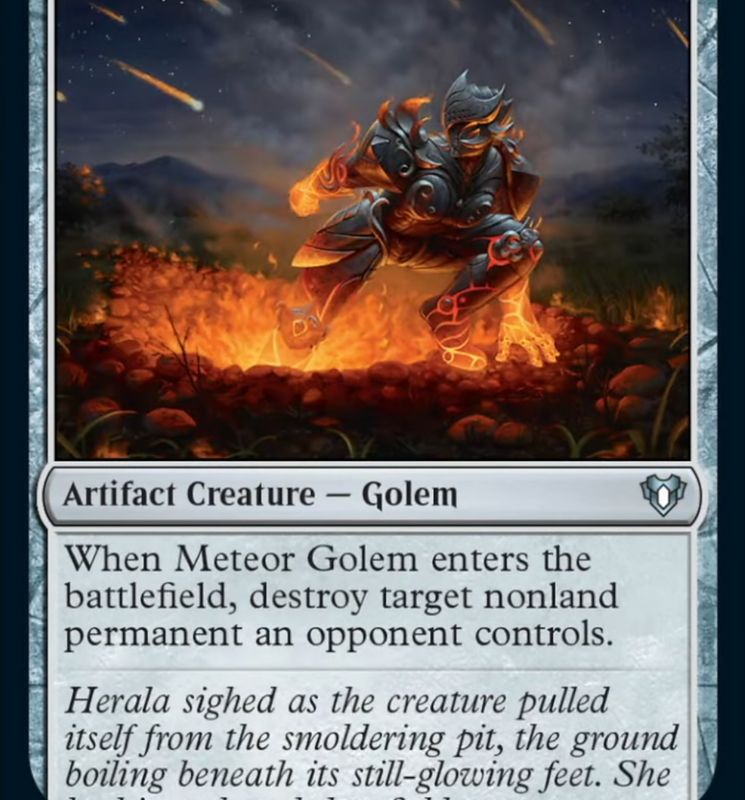 Meteor Golem [Commander Masters]