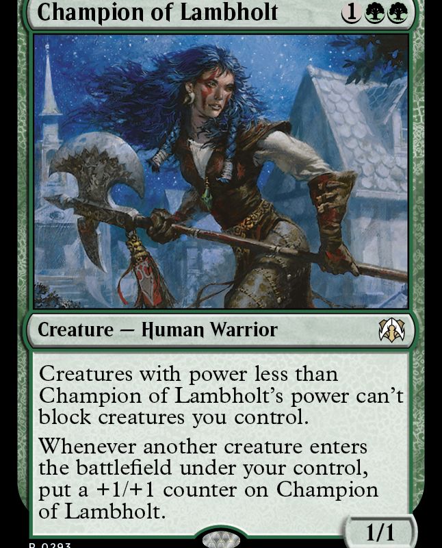 Champion of Lambholt [March of the Machine Commander]
