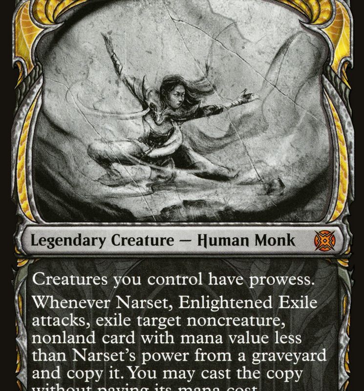 Narset, Enlightened Exile (Showcase) [March of the Machine: The Aftermath]